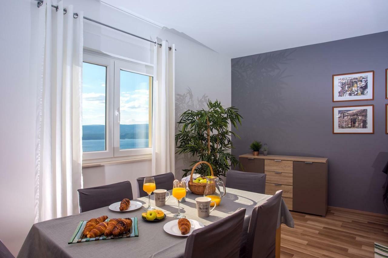 Villa Maslina, With Private 32M2Pool, Panoramic Views On 100Km Coastline, 12 Pax Lokva Rogoznica Zewnętrze zdjęcie