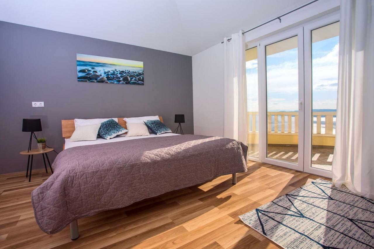 Villa Maslina, With Private 32M2Pool, Panoramic Views On 100Km Coastline, 12 Pax Lokva Rogoznica Zewnętrze zdjęcie