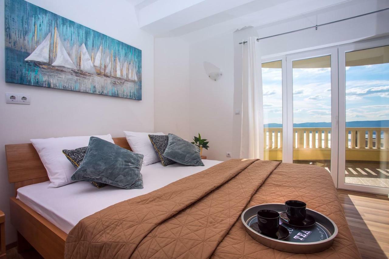Villa Maslina, With Private 32M2Pool, Panoramic Views On 100Km Coastline, 12 Pax Lokva Rogoznica Zewnętrze zdjęcie