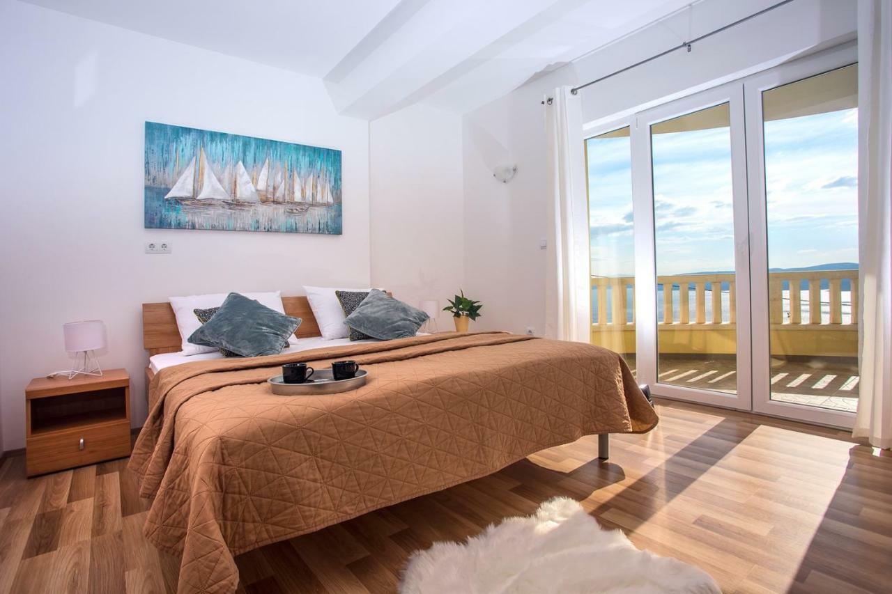 Villa Maslina, With Private 32M2Pool, Panoramic Views On 100Km Coastline, 12 Pax Lokva Rogoznica Zewnętrze zdjęcie