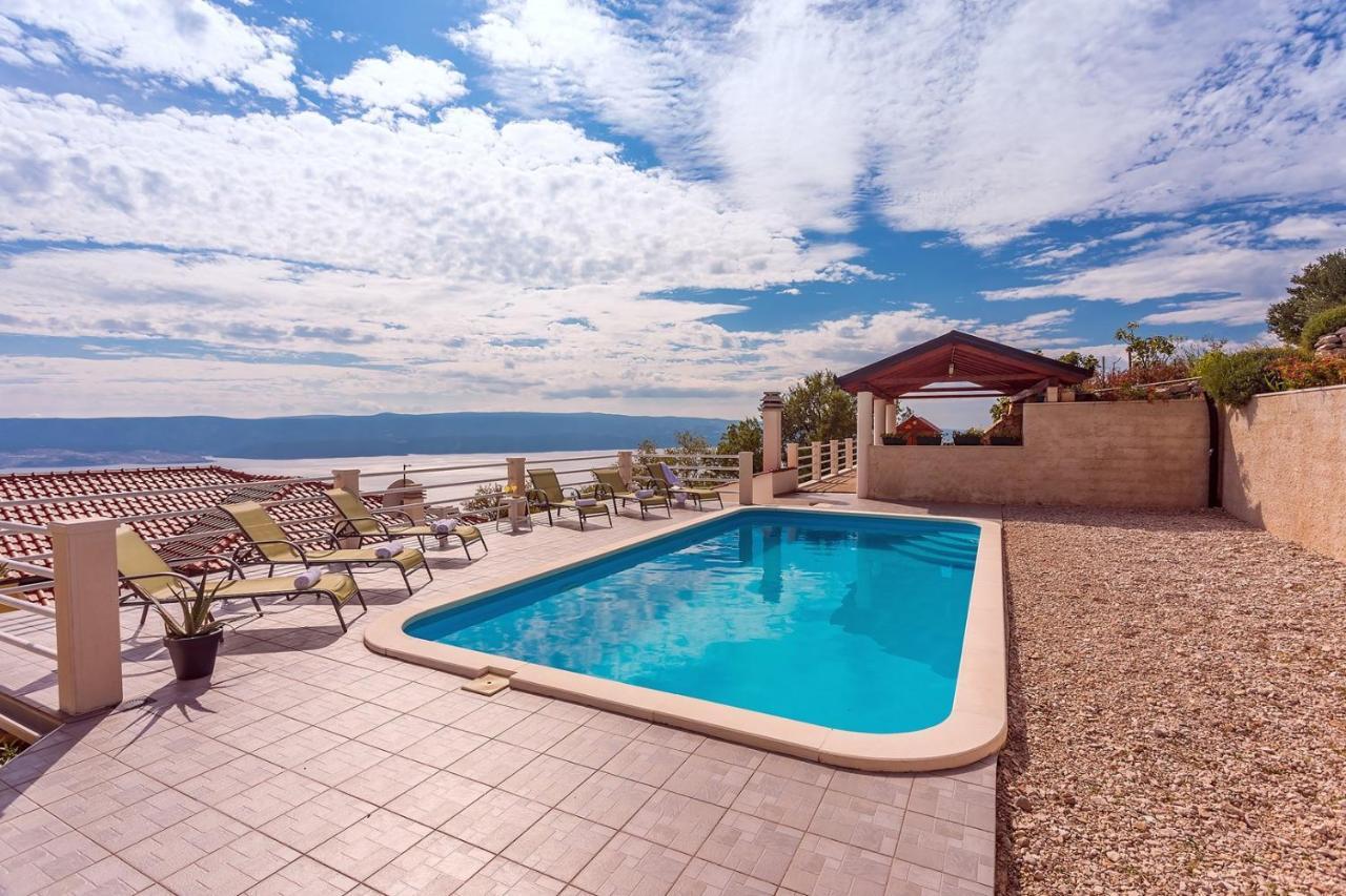 Villa Maslina, With Private 32M2Pool, Panoramic Views On 100Km Coastline, 12 Pax Lokva Rogoznica Zewnętrze zdjęcie